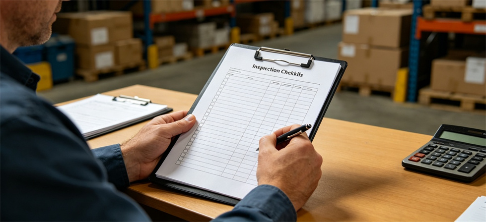 Sleeping bag inspection checklist shown for frequently asked questions in institutional sleeping bag procurement review