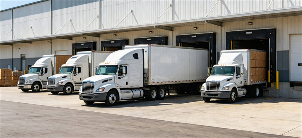 Split delivery trucks shown for split delivery: does it save money or add cost? in institutional blanket procurement review Split delivery trucks shown for split delivery: does it save money or add cost? in institutional blanket procurement review