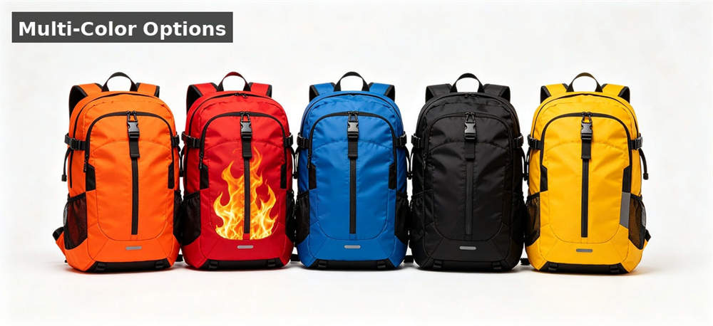 Emergency backpack multi color for institutional procurement, inspection and supply planning