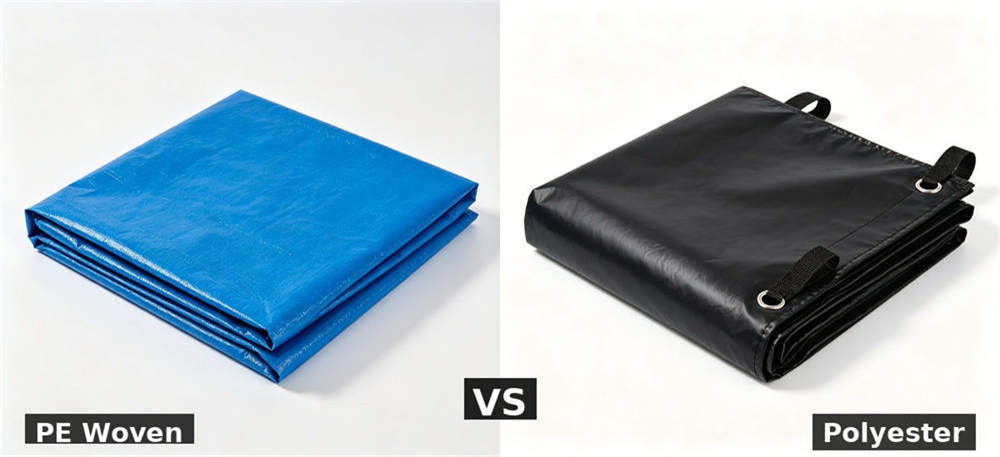 Vs pe vs polyester tarp for institutional procurement, inspection and supply planning