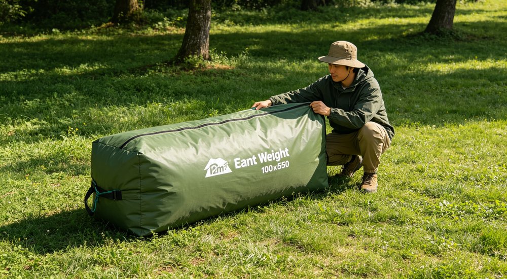 Military field base deployment showing emergency tents used for troop accommodation command posts and operational support in remote field conditions with security perimeter