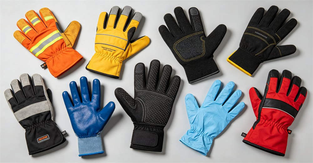 New collection safety gloves all types family set overview safety gloves wholesale bulk supplier China New collection safety gloves all types family set overview safety gloves wholesale bulk supplier China