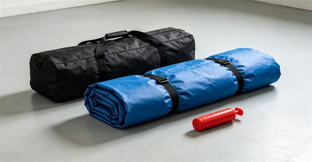 Two rescue workers carrying orange vacuum stretcher with patient securely strapped during flood operation for wholesale bulk water rescue equipment supply