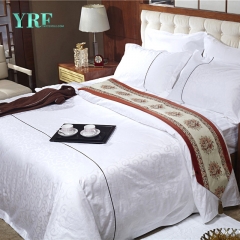 quarto luxuoso de duvet branco conjunto rei