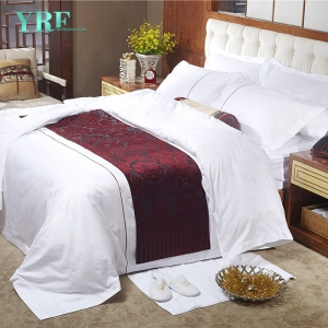 Jacquard Soft White Double Bed Sheet