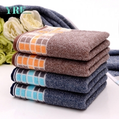 Decoração de toalhas de banho de grandes dimensões de algodão