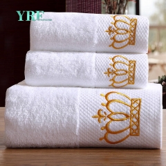 toalha de algodão oversized bordado