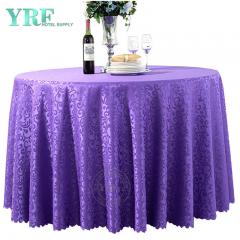 Toalha de mesa de casamento roxo Rosette