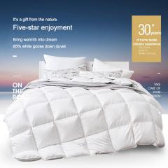 White Goose Down 1200 contagem de fios