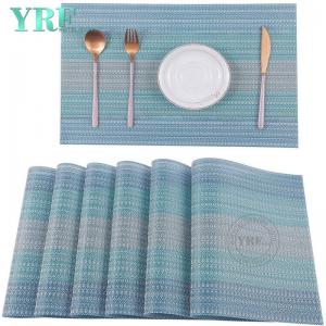 Modern Square Blue And Green Placemats