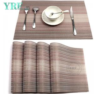 Christmas Oblong Brown Placemats