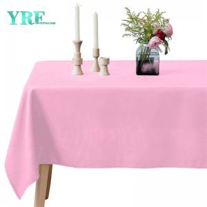 Rectangle Tablecloth Pure Pink Weddings 90x132 inch