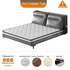 Colchão dobrável cinza espesso 9cm