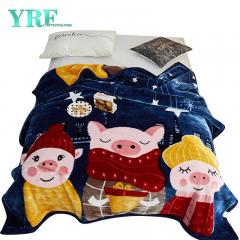 Cobertor Raschel de luxo sedoso macio touch