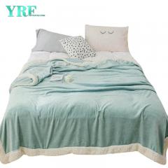 Manta de coral quente e fofa de estilo moderno