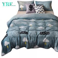 Manta coral floral com estampa muito macia