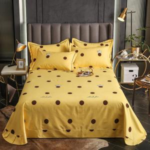 Yellow Full Bedsheet