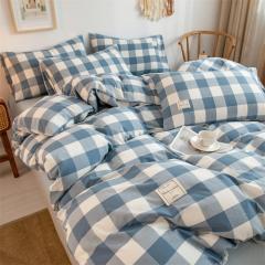 Roupa de cama para dormitório branca,