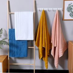 Toalhas esportivas de luxo 100% algodão com logotipo personalizado na cor preta