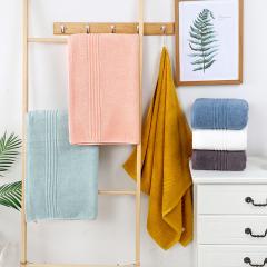 Conjuntos de luxo de hotel de marca personalizada Toalha de banho 70*140 cm