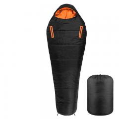 Saco de dormir quente para acampamento, caminhada e atividades ao ar livre, tamanho grande, mais vendido