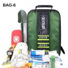 Kit de primeiros socorros de poliéster vermelho, bolsa de armazenamento médico