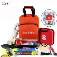 Kit de primeiros socorros táticos de emergência com machado