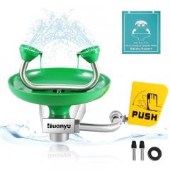 Equipamento Rescure Lava-olhos e Bacia de Chuveiro