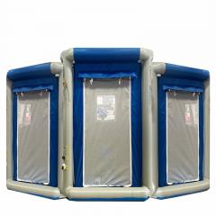 Tenda de desinfecção de PVC para banho azul YRF