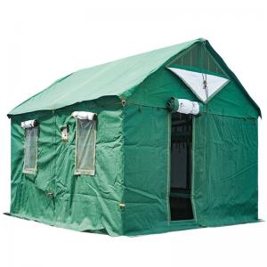 Silver Green Tent for Desert