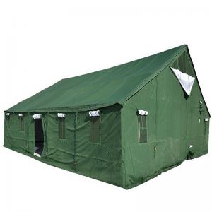 Green waterproof tent