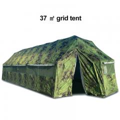 Tenda de proteção contra tempestades camuflada