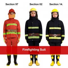 Traje de combate a incêndio com proteção de alta temperatura de 800°C