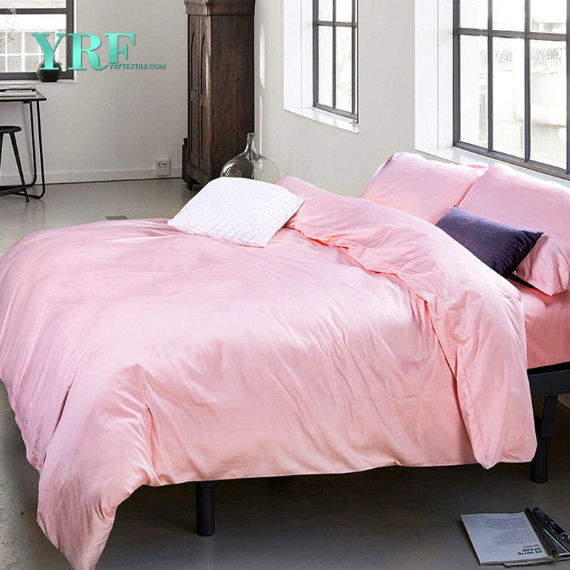 Quarto de algodão com algodão de algodão macio e comforter rosa quente mg-053