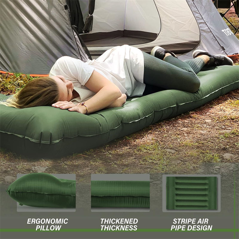Chinese Factory B2B Wholesale Disaster Relief Inflatable Mat (Venezuela Market): 10cm Thickness Suspended Support + 200kg Load-Bearing Moisture Isolation, ISO Certified for Flood Mud Rescue Scenarios